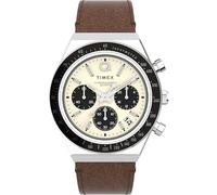 Timex Men's Digital Quartz Watch with Leather Strap TW2V42800H7