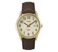 Timex Men's Easy Reader Cream Dial Leather Strap TW2P75800 Watch