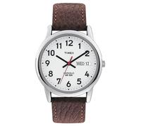 Timex Men's Easy Reader Brown Leather Watch - T20041