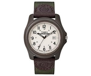Timex Men's Expedition Acadia Full Size Watch, Green/Brown/White, OSFM, casual