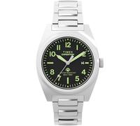 Timex Men's Expedition Capstone 39mm Watch - Stainless Steel Bracelet Black Dial Silver-Tone Case