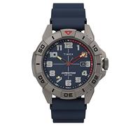 Timex Men's Expedition North 42 mm Watch - Blue Silicone Two- Piece Blue Dial Titanium Case