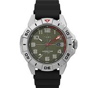 Timex Men's Expedition North 42 mm Watch - Blue Silicone Two- Piece Blue Dial Titanium Case