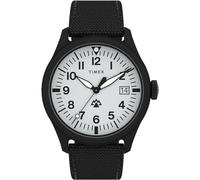 Timex Men's Expedition North 43 mm Watch - Black Eco-Friendly Two-Piece Quick Release Strap Gray Dial Black Case TW2W34700