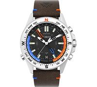 Timex Men's Analogue Quartz Watch with Leather Strap TW2V64400