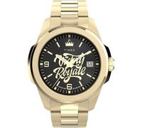Timex Men's Fortnite Essex 45mm Watch - Gold-Tone Bracelet Black Dial Gold-Tone Case