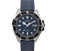 Timex Men's Harborside Coast 43mm Watch with Silver-Tone Case & Stainless Steel Bracelet