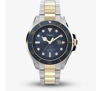 Timex Mens Harborside Two Tone Stainless Steel Watch TW2V42000