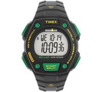 Timex Men's Ironman Classic 30 41mm Watch, Black Resin Strap Digital Dial Black Case