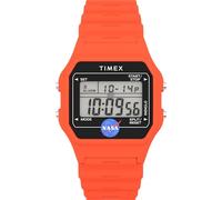 Timex Men's Main Street 36 mm Watch - Orange Resin Strap with N-A Dial and Orange Case TW2Y13300