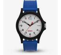 Timex Mens Main Street NASA Artemis Blue Rubber Strap Watch TW2Y13100