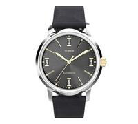 Men's Timex Gents Marlin Automatic 40mm Leather Strap Watch TW2W33900