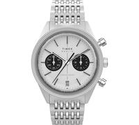 Timex Mens Marlin Jet 40mm Watch - Stainless Steel Bracelet Silver Dial Stainless Steel Case