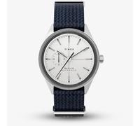 Timex Mens Marlin Jet Automatic Blue Fabric Watch TW2V72300