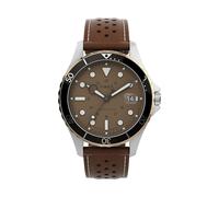 Timex Mens Navi Automatic Leather Strap Watch TW2V41500