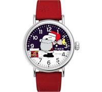 Timex Unisex's Analogue Quartz Watch with Leather Strap TW2W44400