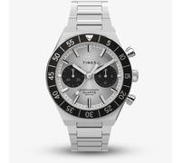 Timex Mens Q Continental Chronograph Silver Dial Watch TW2Y55800