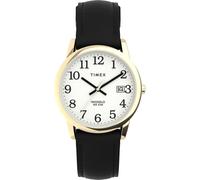 Timex Men's Quartz Watch with Analogue Display and Leather Strap