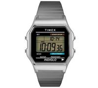 Timex Mens Silver Classic Digital Chronograph Watch RRP £54.99. New and Boxed.