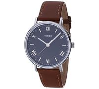 Timex Mens Southview 41mm Tan Leather Strap Blue Dial TW2R63900D7PF