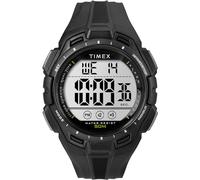 Timex Men's Sport 43 mm Watch - Black Resin Strap Digital Dial Black Case TW5M61700