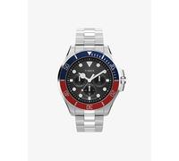 Timex Mens Timex Harborside Coast Multifunction 43mm Quartz Stainless Steel Watch Stainless Steel