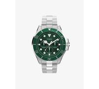 Timex Mens Timex Harborside Coast Multifunction 43mm Stainless Steel Quartz Watch Stainless Steel