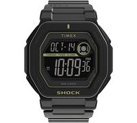 Timex Men's Trend 45 mm Watch - Black Resin Two- Piece Digital Neg Display Dial Black Case TW2V59800