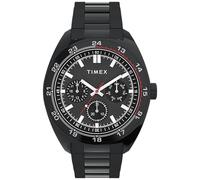 Timex Men's Trend 45 mm Watch - Black Stainless Steel Bracelet with Black Dial and Case TW2Y22800