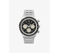 Timex Mens Tw2V42600 Q Timex Diver Chronograph 40mm Stainless-Steel Quartz Analog Watch Black