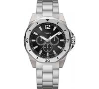 Timex Men's TW2W79900 Essex 46mm Quartz Watch in Silver Timex Silver One Size
