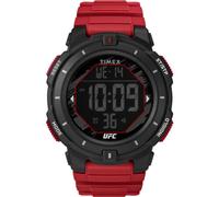 Timex Men's UFC Rumble 50mm Watch - Red Strap Digital Dial Black Case, Red
