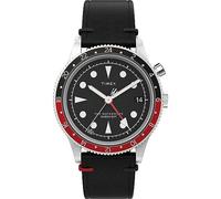 Timex Men's Analogue Quartz Watch with Leather Strap TW2W20200