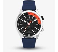 Timex Mens Waterbury Dive Orange Dial Watch TW2V73500
