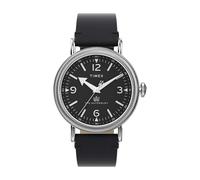 Timex Mens Waterbury Standard Leather Strap Watch | Water Resistant | TW2W20200