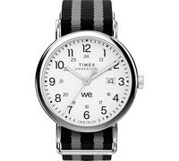 Timex Men's Weekender 40mm Watch - Gray Strap White Dial Silver-Tone Case, Gray