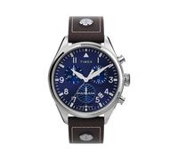 Timex Mens x Pan Am 42mm Leather Strap Watch TWG030000