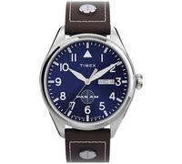 Timex Women Analog Quartz Watch with Leather Strap TWG030100JR