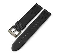 Timex Metropolitan+ 20mm Quick-Release Leather Strap, Black/Bronze-Tone, Modern