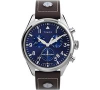 Timex Pan Am Chrono Mens Brown Watch TWG030000 Leather (archived) - One Size