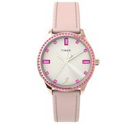 Timex Women's Analogue Quartz Watch with Leather Strap TW2V95700