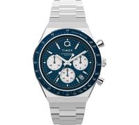 Timex Q Diver Chrono Mens Silver Watch TW2W51600 Stainless Steel (archived) - One Size