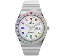 Timex Q Rainbow TW2V66000 - Unisex - 38 mm - Analogue - Quartz - Mineral Glass White 18 mm