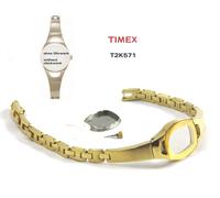 Timex Replacement Band T2K571 Complete Case & Spare Band Ladies - T2K561 T2K581