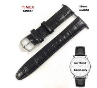 Timex Replacement Band T2N687 Elevated Classic Dress - 18mm - Universal -