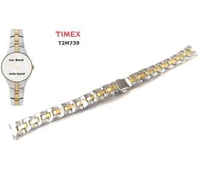 Timex Replacement Strap For T2M739 WOMEN'S CLASSIC CRYSTAL Ladies - Fits T2M740