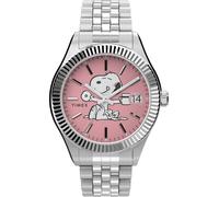 Timex Silver Womens Analogue Watch Peanuts Legacy TW2V47400