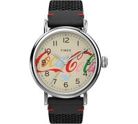 Timex Special Projects 40 mm Men s Black Leather Watch TW2V26000