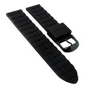 Timex Sport Ersatzband Uhrenarmband Silikon-Band schwarz 20mm für T2N829
