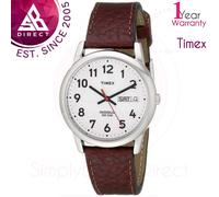 Timex T20041 Men's Leather Strap Analouge Watches